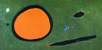 Vuelo de pájaros a la luz de la luna Joan Miró Pinturas al óleo